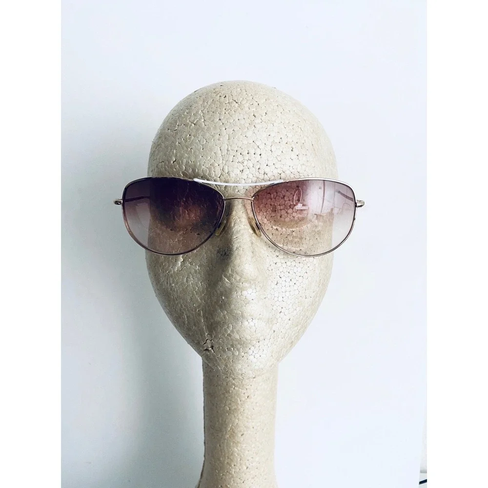 Kate Spade NY Gold & White Aviator Frame Temple Glasses Ally 3/S 0DX4 60 15 135